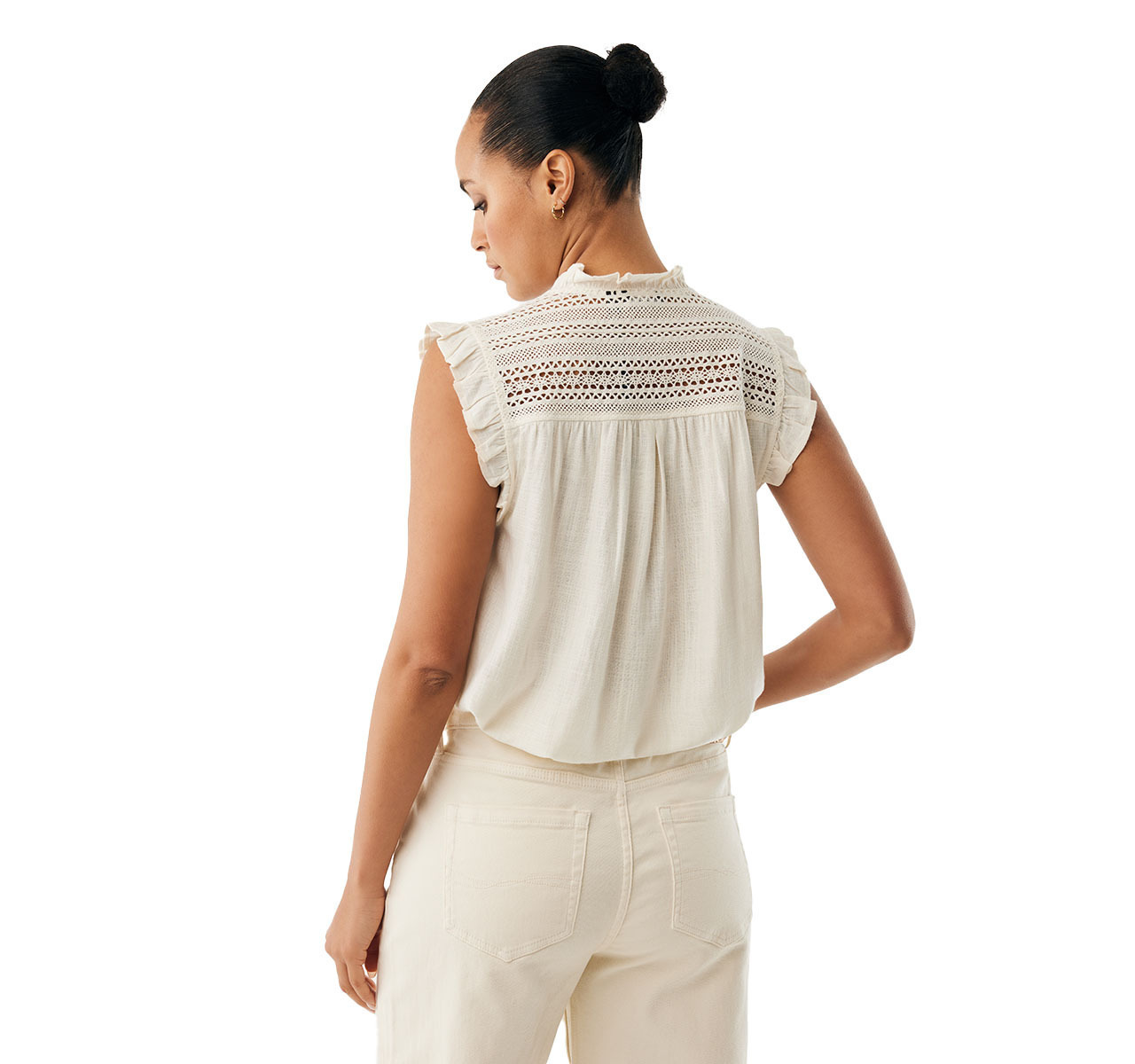 MEXX Linen mix slub blouse MF006103161W 2