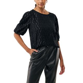 MEXX Glitter pattern organza blouse MF006104653W