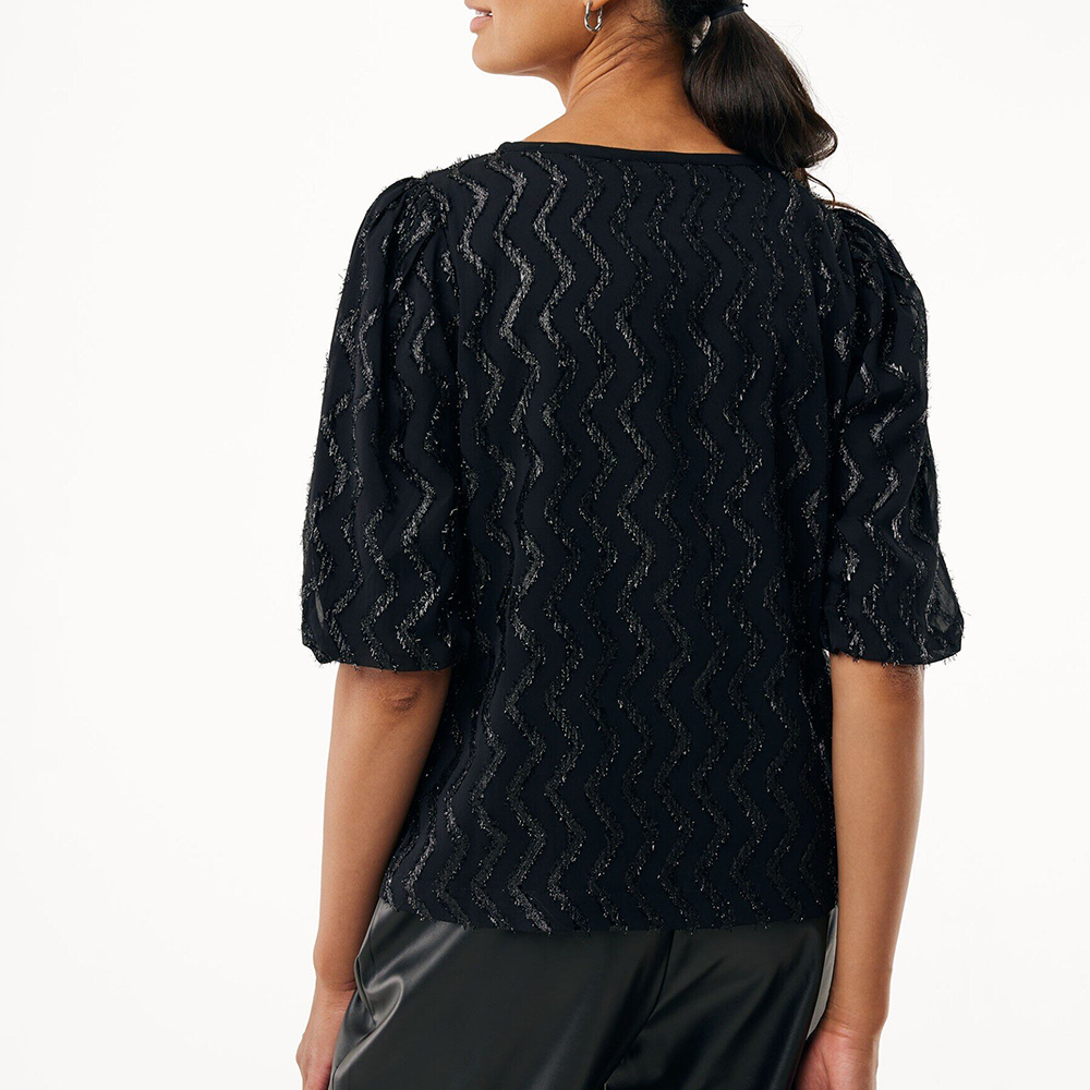 MEXX Glitter pattern organza blouse MF006104653W 3