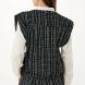 MEXX Sequins tweed waistcoat MF006402053W 2