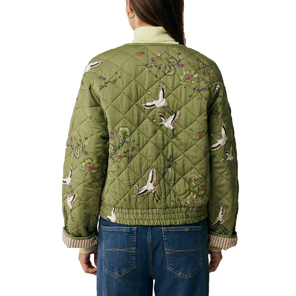 MEXX Boxy quilted jacket in allover print MF006402143W 2