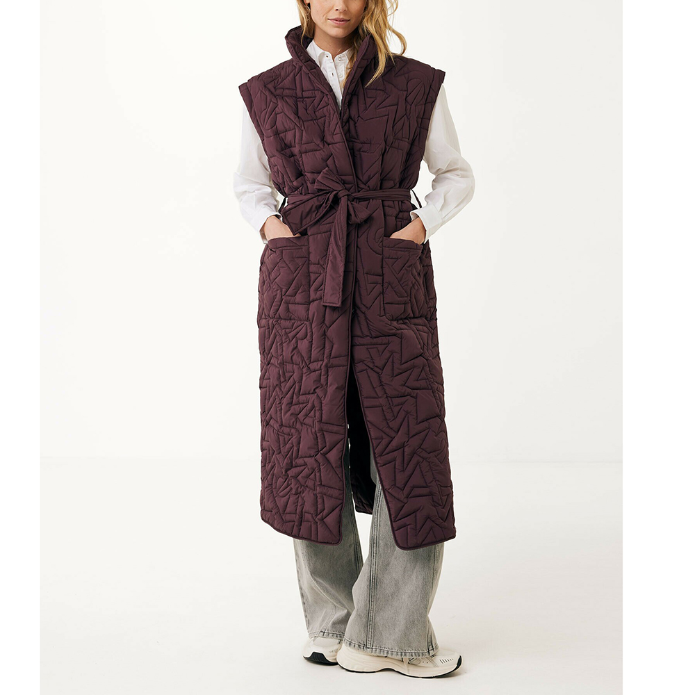 MEXX Logo quilted long coat MF006803053W 2