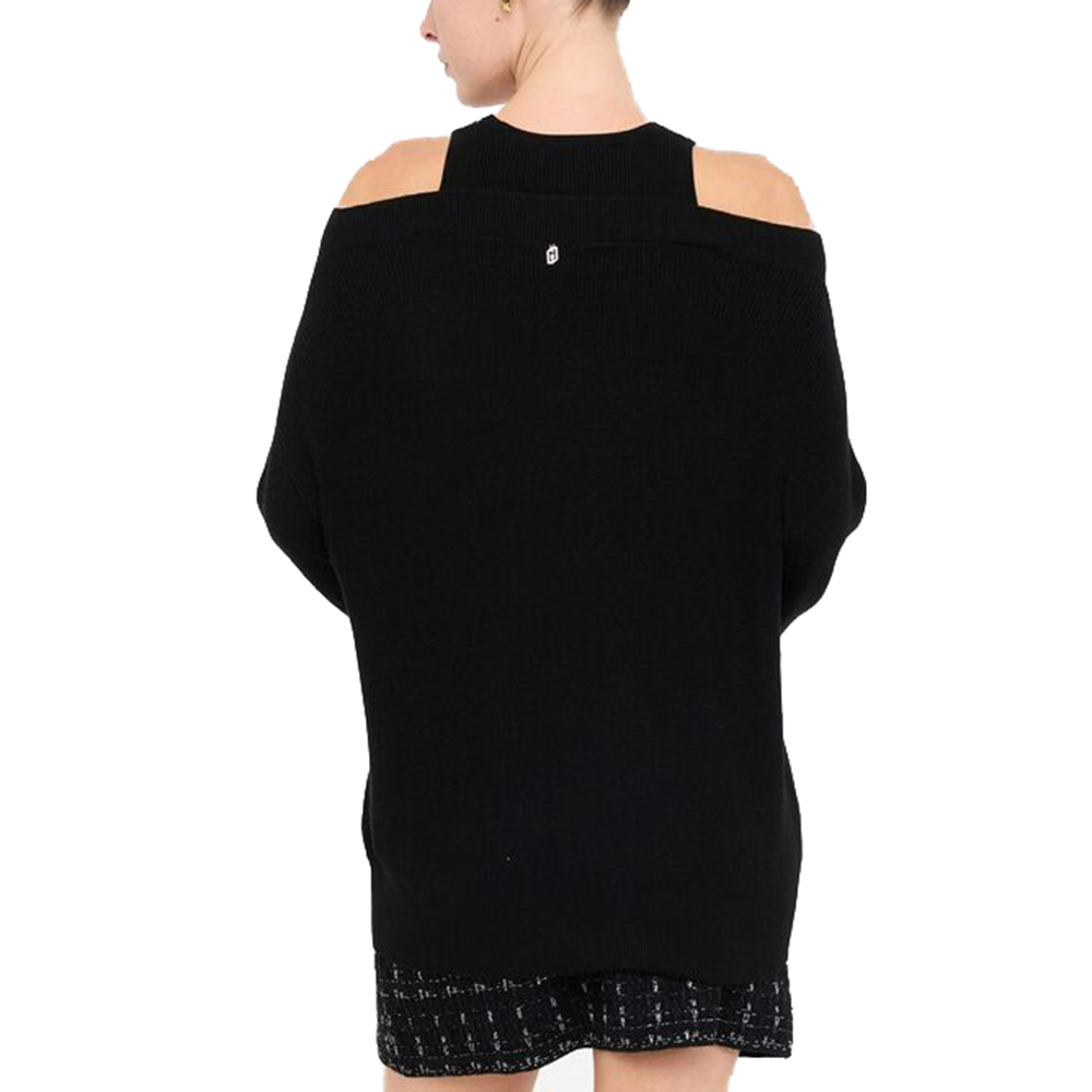 LIU JO WHITE_MAGLIA CHIUSA M/L ΜΠΛΟΥΖΑ ΓΥΝΑΙΚΕΙΟ MF5126MA85Q 2