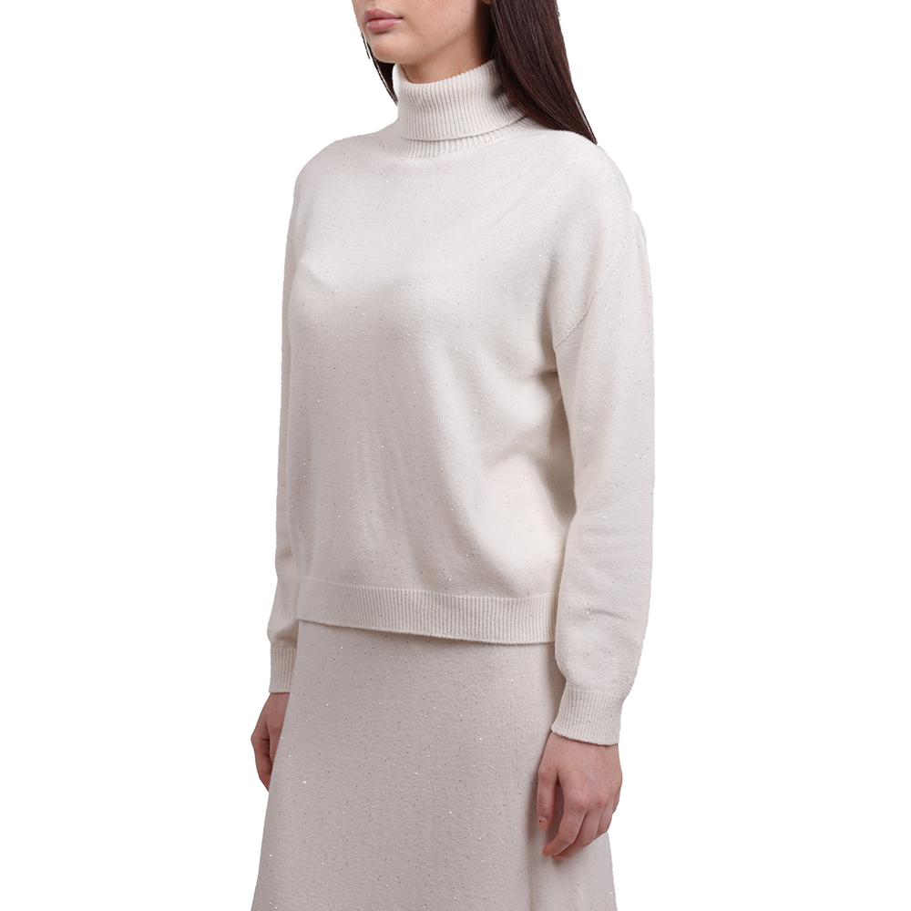 LIU JO WHITE_MAGLIA CHIUSA M/L ΜΠΛΟΥΖΑ ΓΥΝΑΙΚΕΙΟ MF5234MA27R 2