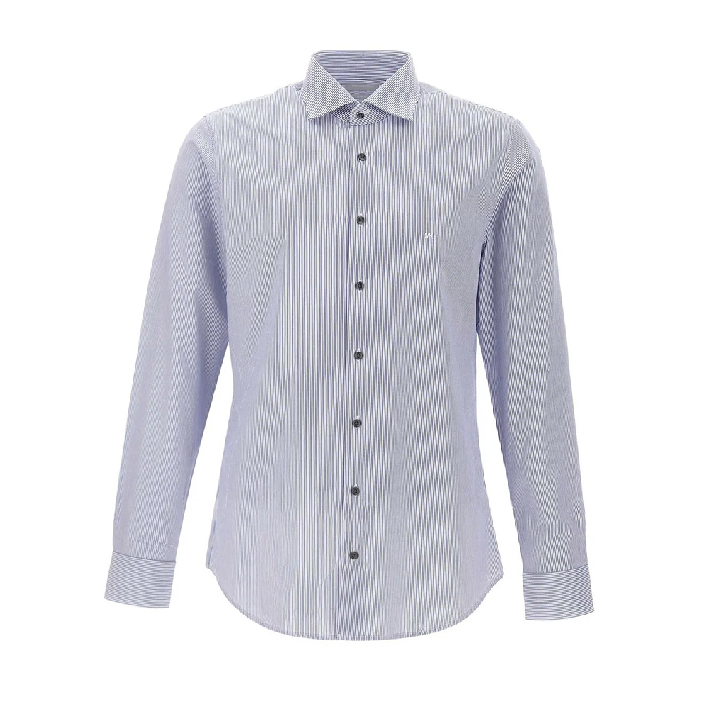 MICHAEL KORS Poplin Stripe Slim Πουκάμισο MK0DS01431 1