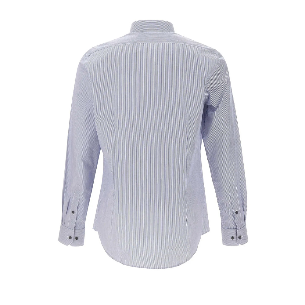 MICHAEL KORS Poplin Stripe Slim Πουκάμισο MK0DS01431 2