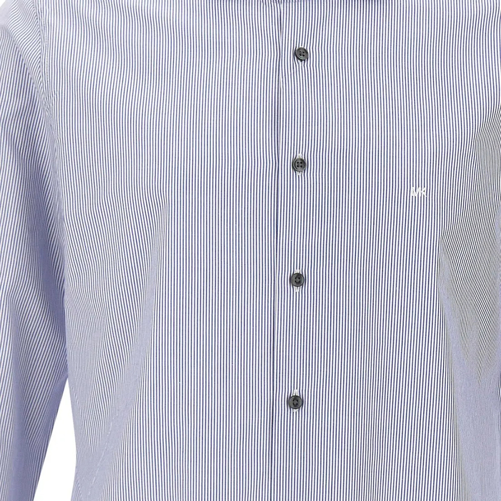 MICHAEL KORS Poplin Stripe Slim Πουκάμισο MK0DS01431 4