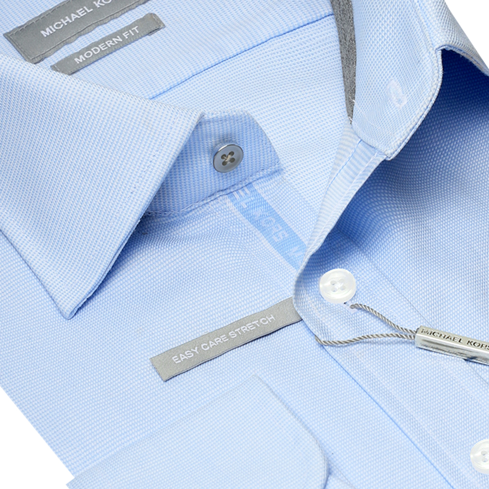 MICHAEL KORS DOBBY ENGINEERD SLIM FIT SHIRT MK0DS01650 2