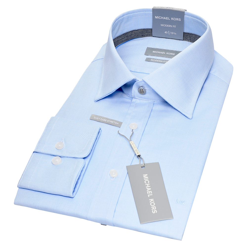 MICHAEL KORS DOBBY ENGINEERD SLIM FIT SHIRT MK0DS01650 3