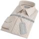 MICHAEL KORS PERFORM LINEN STRIPE SLIM SHIRTMK0DS01675 2