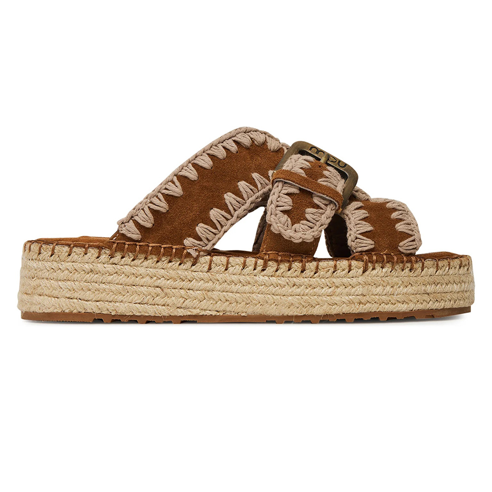 MOU LOW BIO SABOT LEATHER STITCHING ΠΑΠΟΥΤΣΙ ΓΥΝΑΙΚΕΙΟ MUSW631007A 1