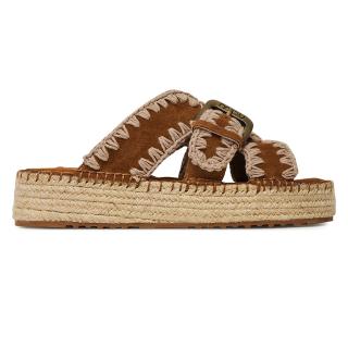 MOU LOW BIO SABOT LEATHER STITCHING ΠΑΠΟΥΤΣΙ ΓΥΝΑΙΚΕΙΟ MUSW631007A