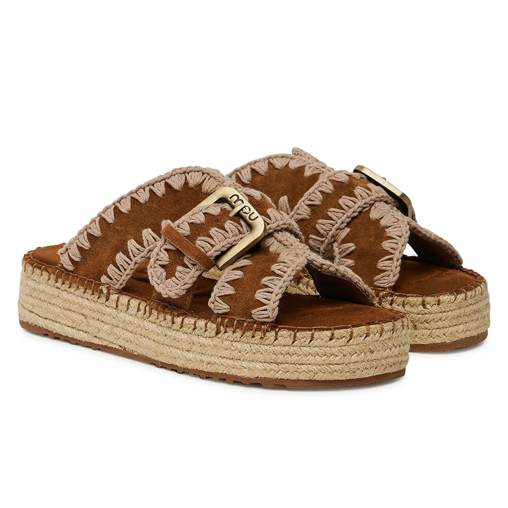 MOU LOW BIO SABOT LEATHER STITCHING ΠΑΠΟΥΤΣΙ ΓΥΝΑΙΚΕΙΟ MUSW631007A 2