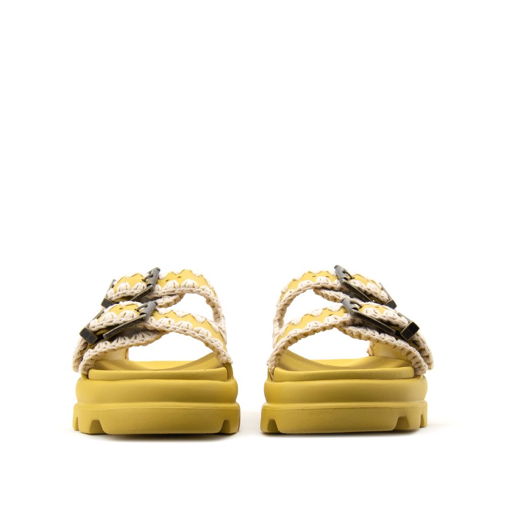 MOU EVA ONE-PIECE SLIDE TWO-BUCKLES ΠΑΠΟΥΤΣΙ ΓΥΝΑΙΚΕΙΟ MUSW661001N 2