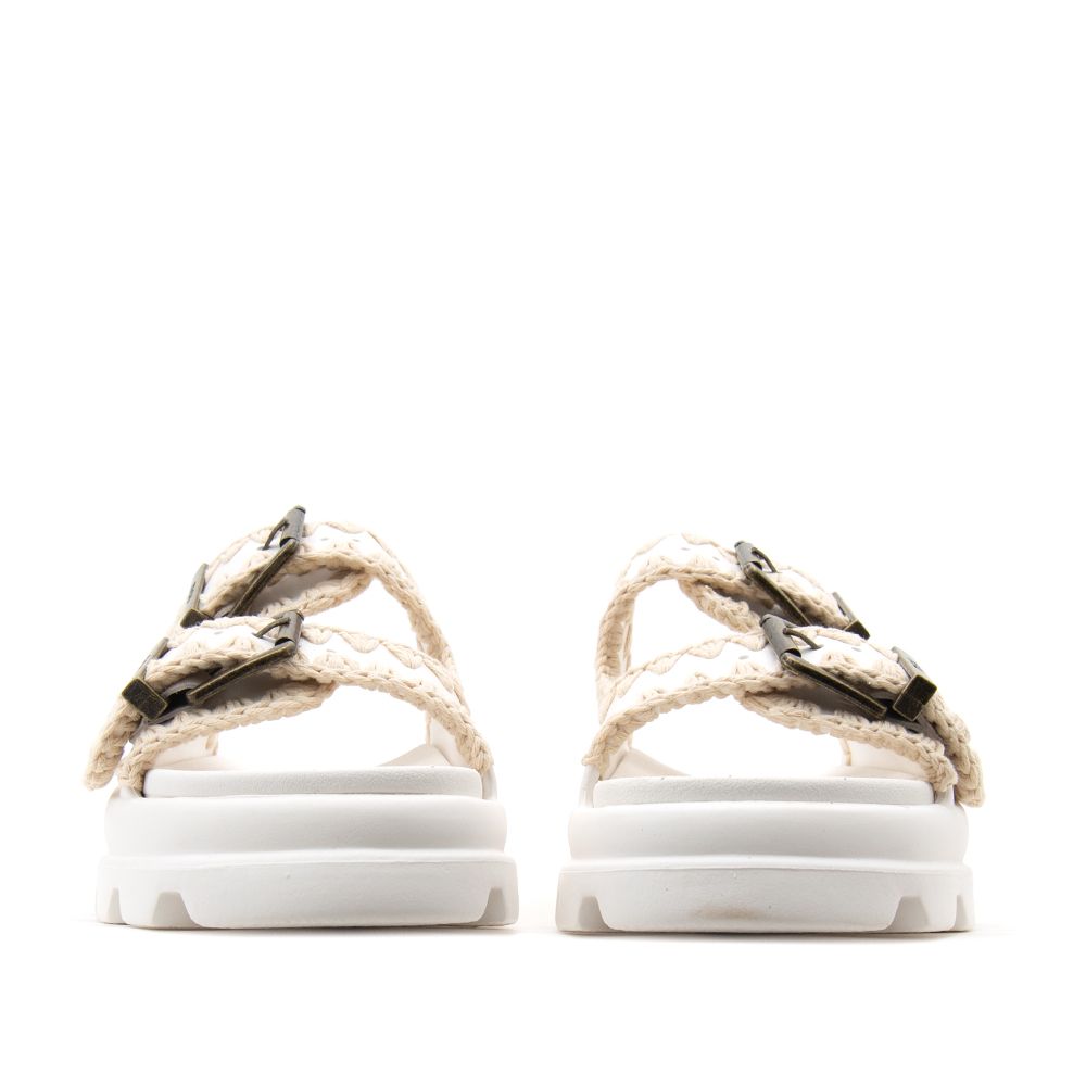 MOU EVA ONE-PIECE SLIDE TWO-BUCKLES ΠΑΠΟΥΤΣΙ ΓΥΝΑΙΚΕΙΟ MUSW661001N 2