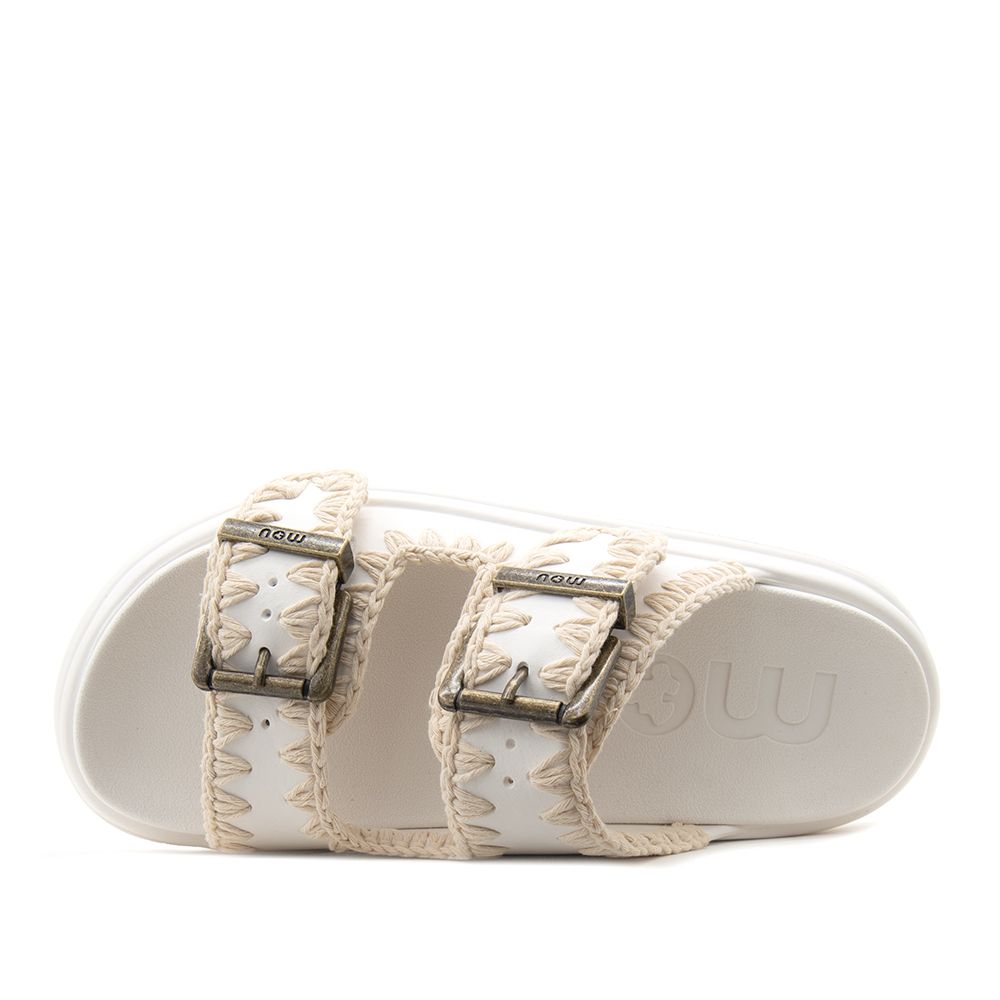 MOU EVA ONE-PIECE SLIDE TWO-BUCKLES ΠΑΠΟΥΤΣΙ ΓΥΝΑΙΚΕΙΟ MUSW661001N 5