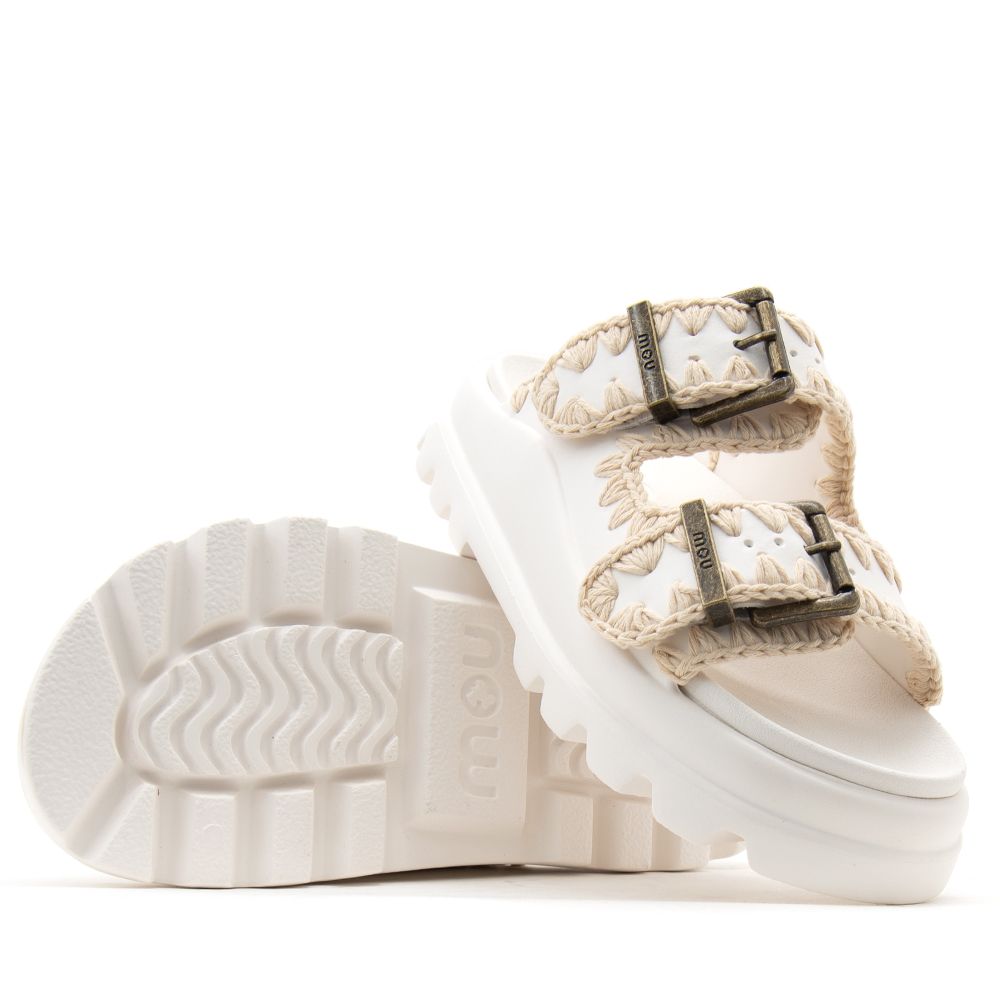 MOU EVA ONE-PIECE SLIDE TWO-BUCKLES ΠΑΠΟΥΤΣΙ ΓΥΝΑΙΚΕΙΟ MUSW661001N 7