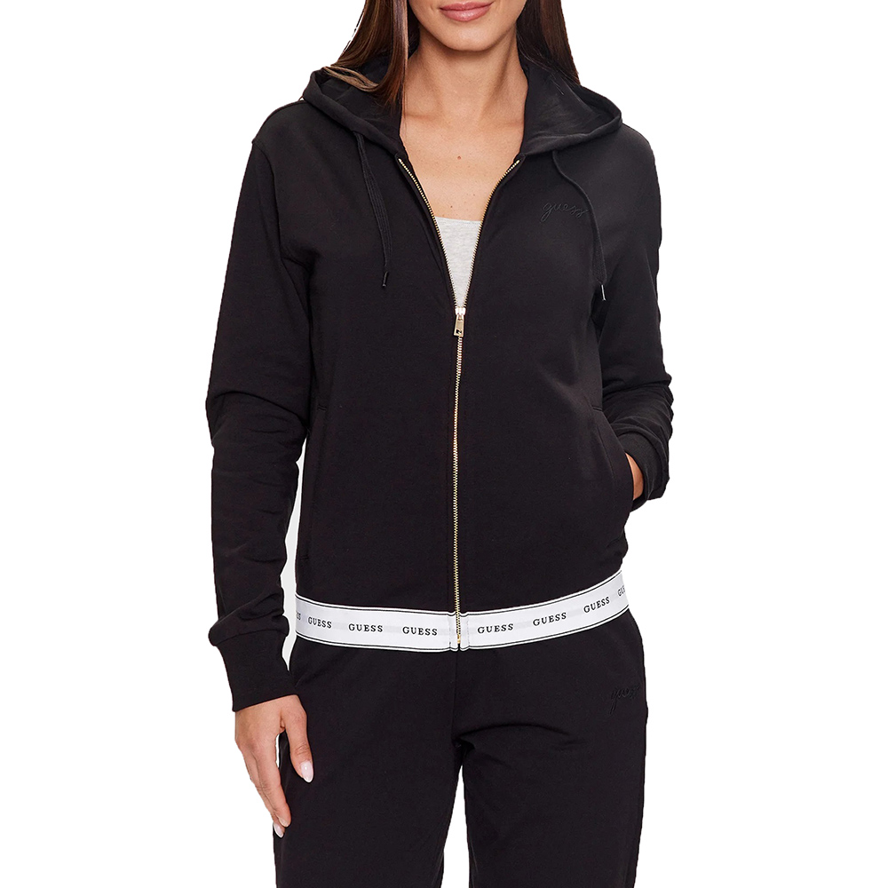 GUESS CARRIE ZIP HOODIE ΦΟΥΤΕΡ ΓΥΝΑΙΚΕΙΟ O3YQ00KBS91 1