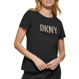 P2MH7OMQ LOGO ΜΠΛΟΥΖΑ ΚΟΝΤΟΜΑΝΙΚΗ DKNY