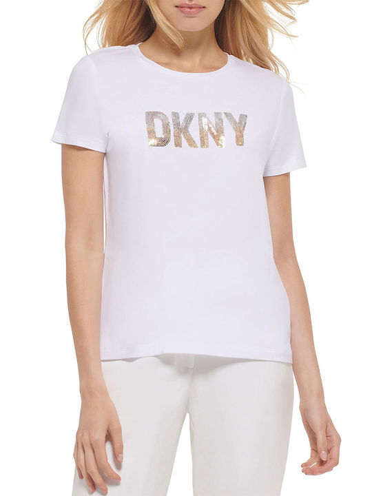 P2MH7OMQ LOGO ΜΠΛΟΥΖΑ ΚΟΝΤΟΜΑΝΙΚΗ DKNY 1