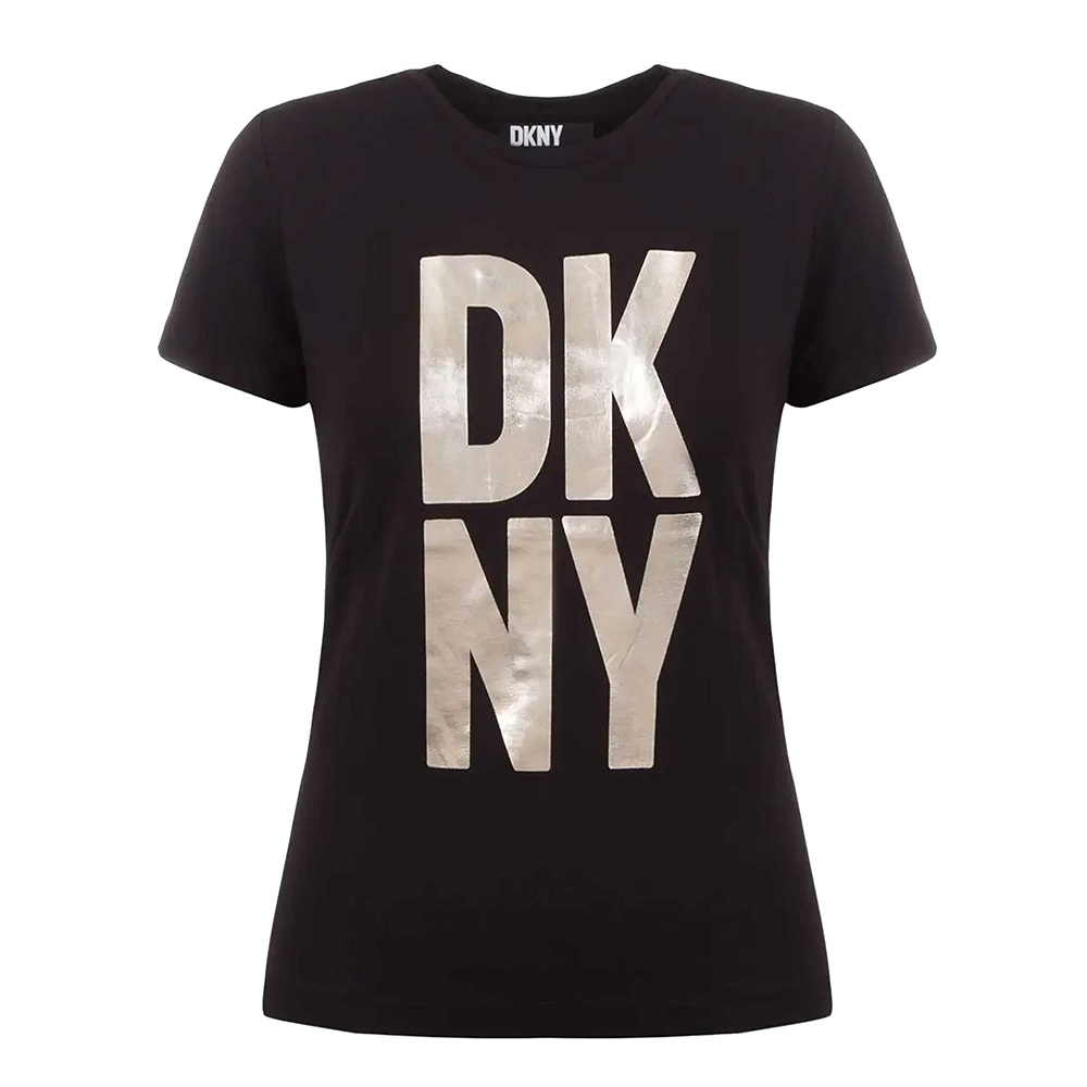 P3EHFDNA LOGO ΜΠΛΟΥΖΑΚΙ ΚΟΝΤΟΜΑΝΙΚΟ DKNY 1