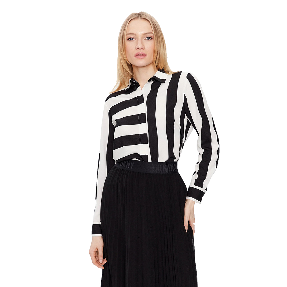 P8RM6501  ΜΠΛΟΥΖΑ ΜΑΚΡΥΜΑΝΙΚΗ DKNY 1