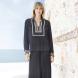 AGGEL Crepe marocaine shirt with knitted details SS55006KF 1