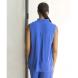 AGGEL Crepe marocaine sleeveless top with knitted details SS61134KF 2