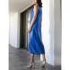 AGGEL Semi-sheer midi dress SS63142KF 2