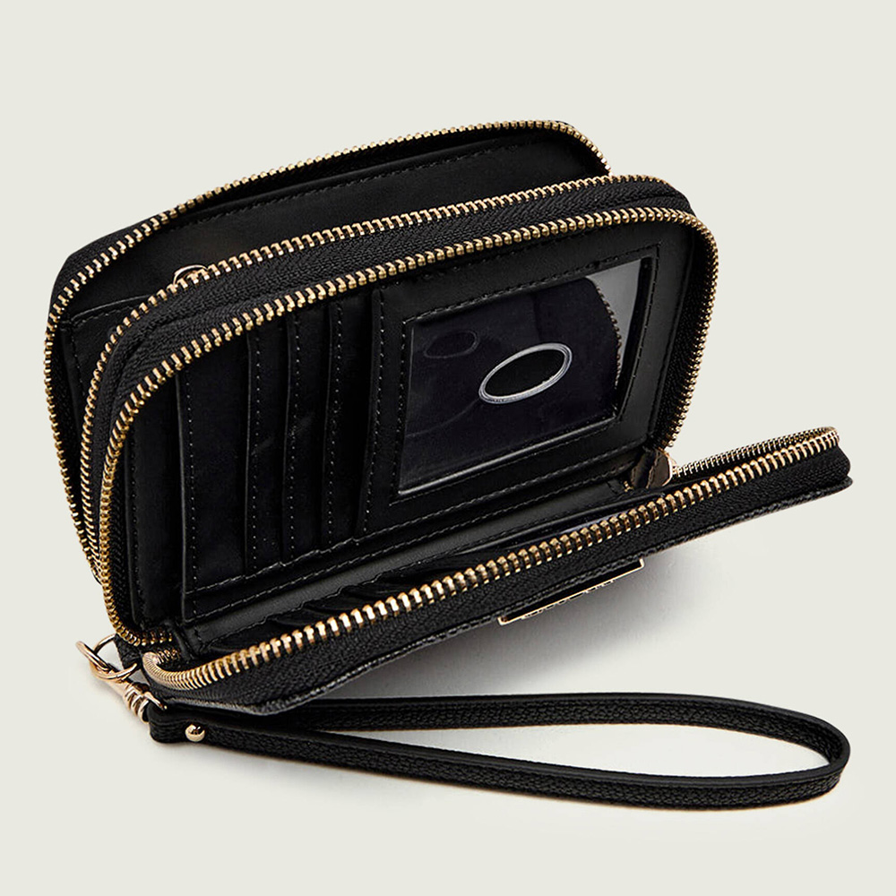 GUESS LAUREL II SLG MED DOUBLE ZIP ΠΟΡΤΟΦΟΛΙ ΓΥΝΑΙΚΕΙΟ SWSG7459164 2