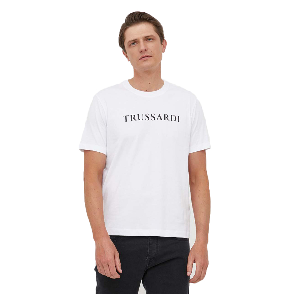 TRUSSARDI JEANS PRINT COTTON ΜΠΛΟΥΖΑ ΑΝΔΡΙΚΟ T007681T005381 1