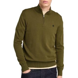 TIMBERLAND Cotton YD 1/4 Zip Sweater TB0A2BMX