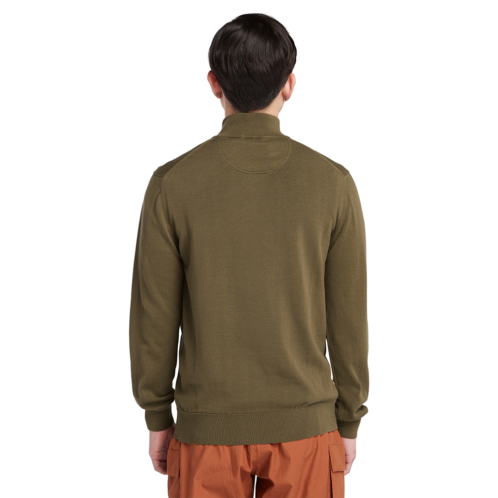 TIMBERLAND Cotton YD 1/4 Zip Sweater TB0A2BMX 2