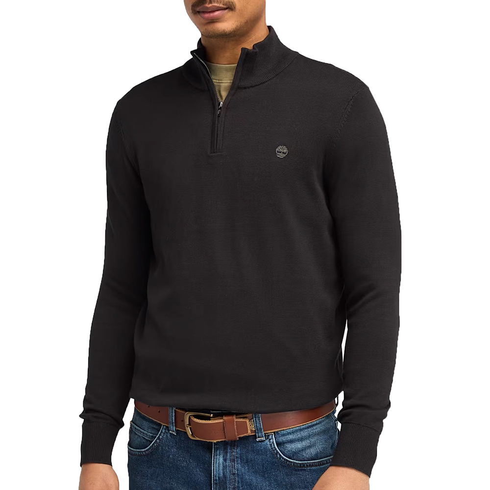 TIMBERLAND Cotton YD 1/4 Zip Sweater TB0A2BMX 1