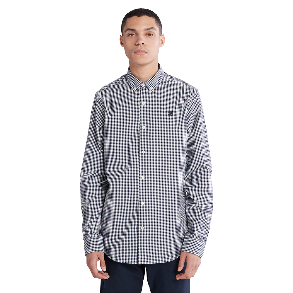 TIMBERLAND Micro Gingham Poplin Shirt TB0A2BQ5 1