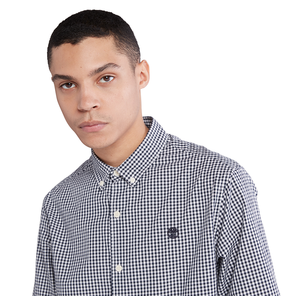 TIMBERLAND Micro Gingham Poplin Shirt TB0A2BQ5 3