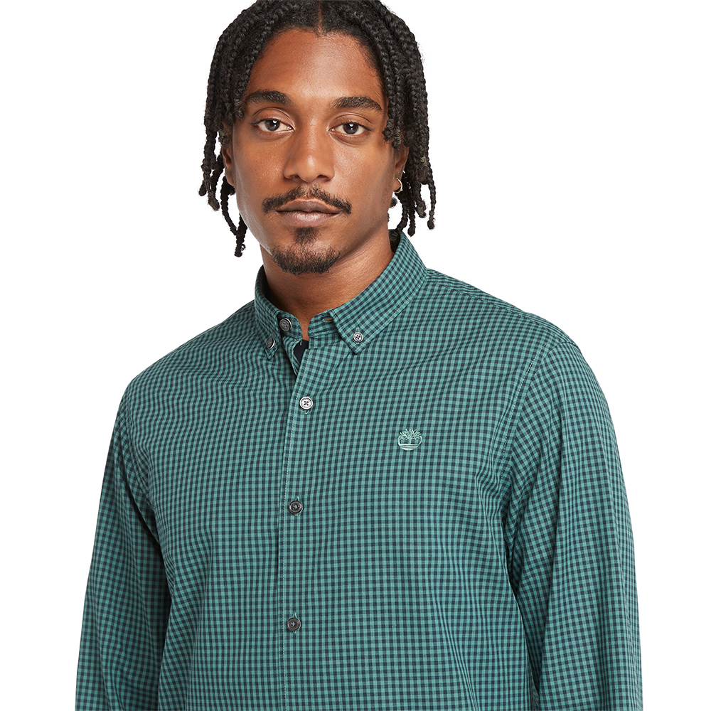 TIMBERLAND Micro Gingham Poplin Shirt TB0A2BQ5 3