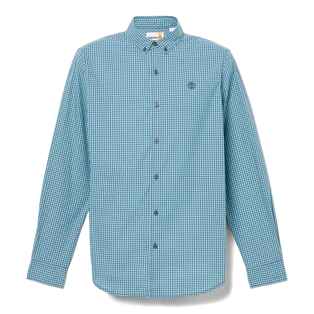 TIMBERLAND Micro Gingham Poplin Shirt TB0A2BQ5 1