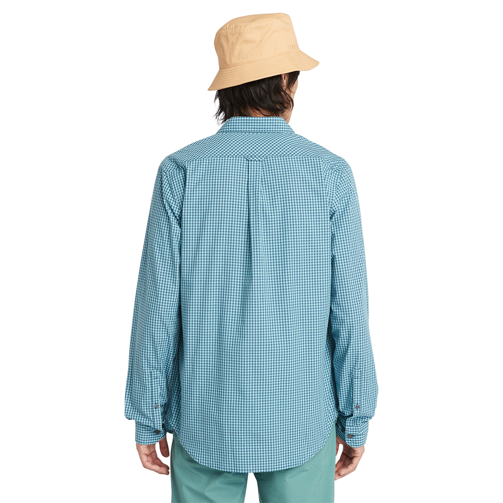 TIMBERLAND Micro Gingham Poplin Shirt TB0A2BQ5 3