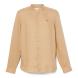 TIMBERLAND Linen Korean Collar Shirt TB0A2DC1 1