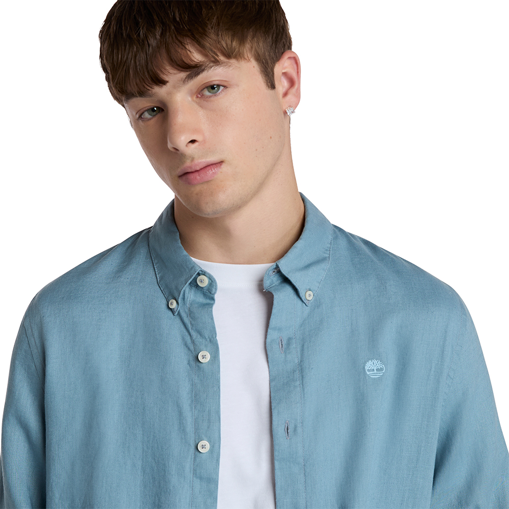 TIMBERLAND MILL BROOK Linen Shirt TB0A2DC3 2