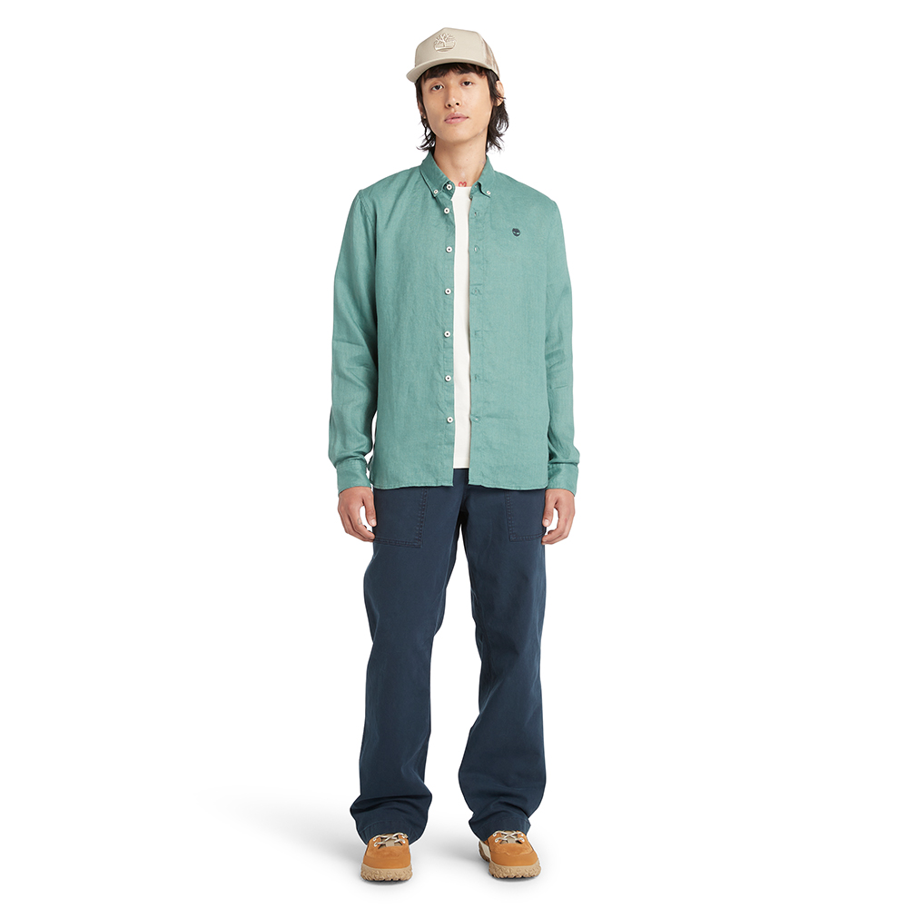 TIMBERLAND Linen Shirt TB0A2DC3 2