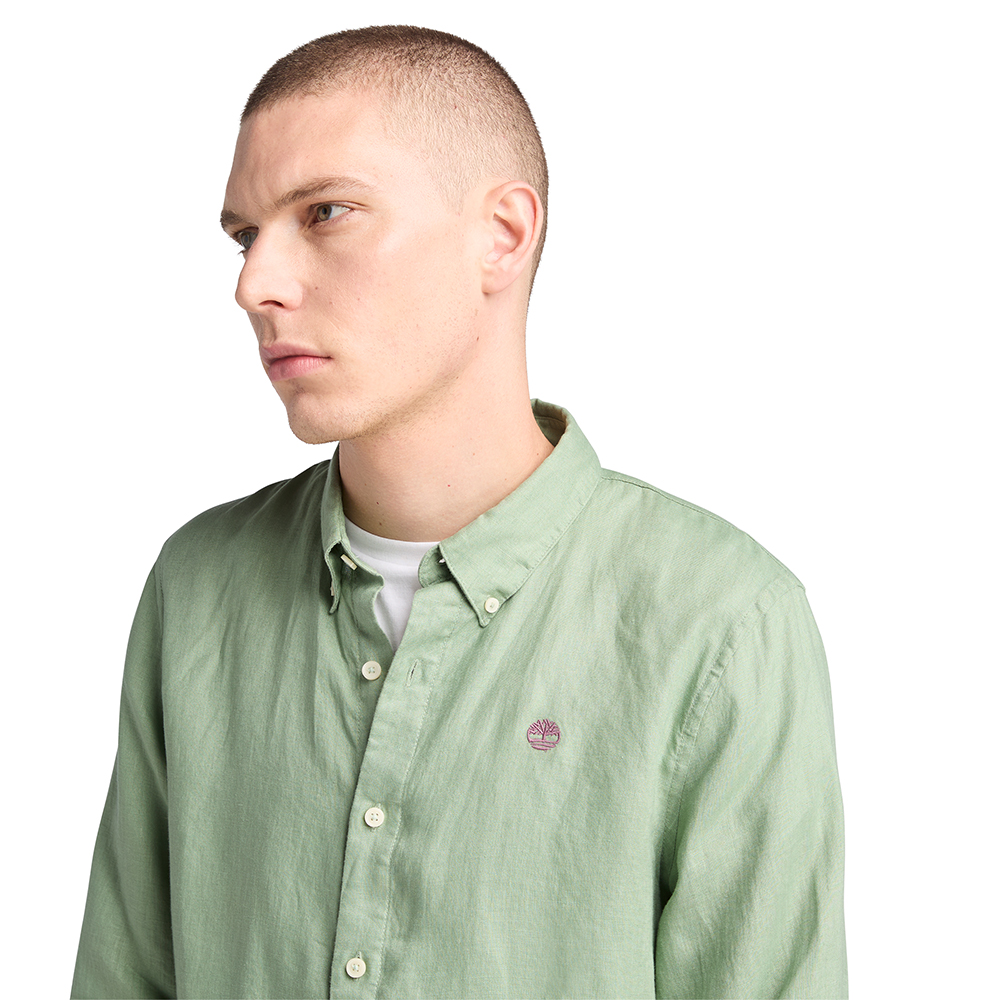 TIMBERLAND MILL BROOK Linen Shirt TB0A2DC3 2