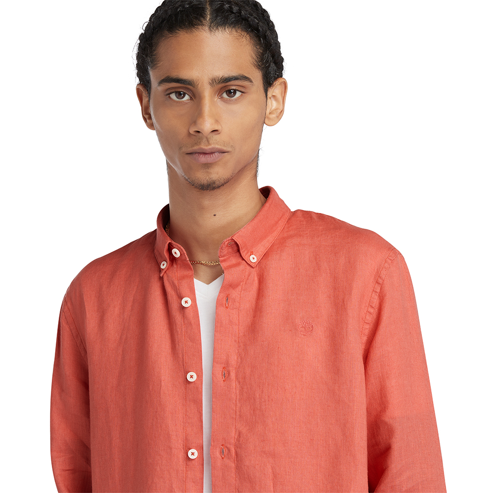 TIMBERLAND Linen Shirt TB0A2DC3 2