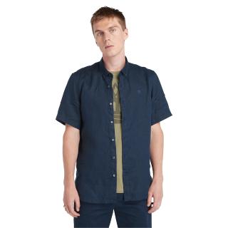 TIMBERLAND Linen Short Sleeve Shirt TB0A2DCC