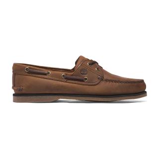 TIMBERLAND CLASSIC BOAT BOAT SHOE MEDIUM BROWN FULL GRAIN TB0A2FZX