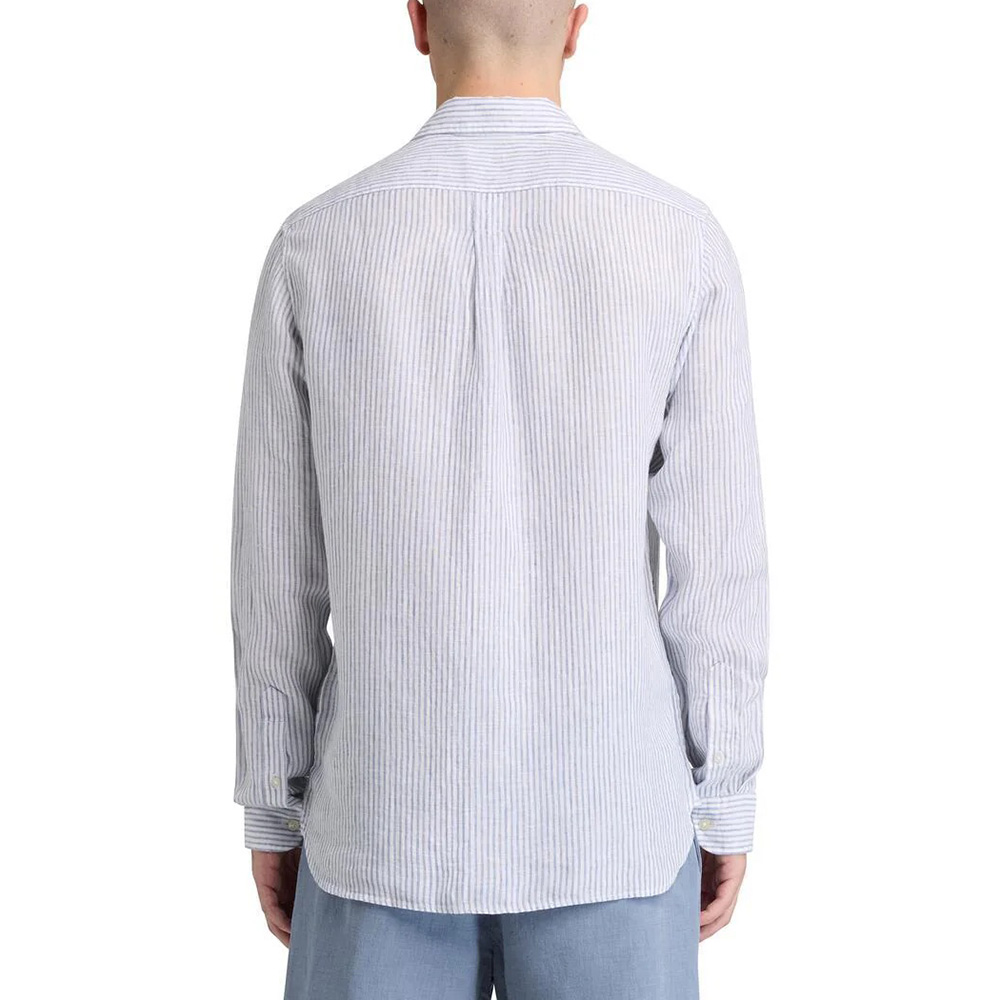 TIMBERLAND MILL BROOK Linen Striped Shirt (Regular) STONE WASH YD TB0A44AF 3
