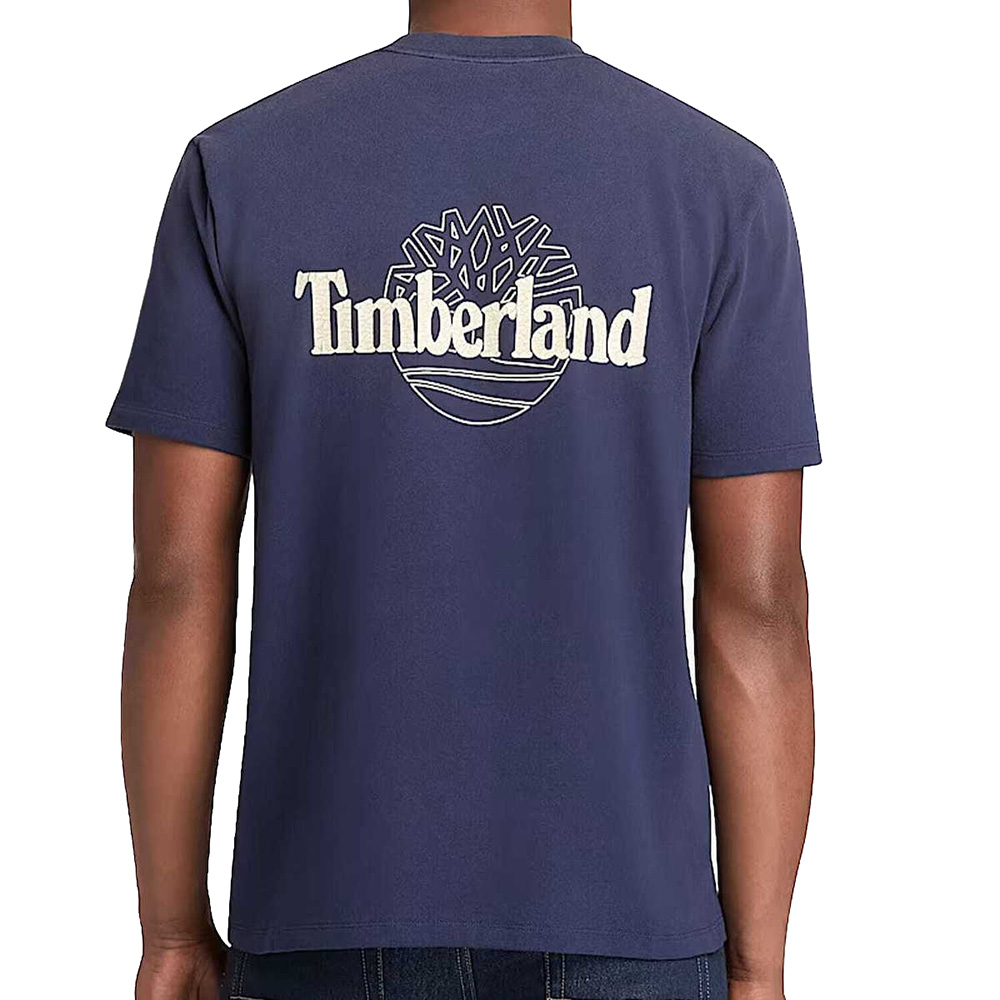TIMBERLAND Sunfaded Back Tree Logo Graphic HW Tee TB0A5MMM 1