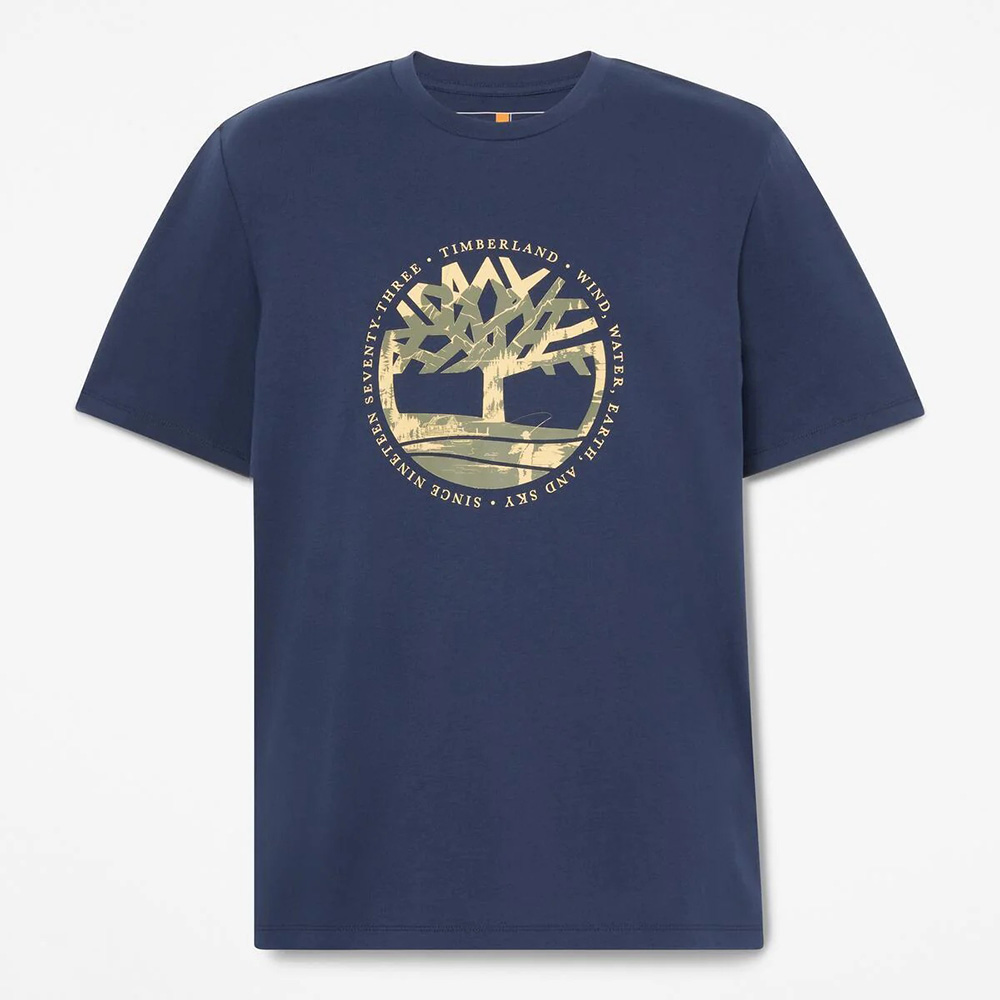 TIMBERLAND Tree Logo Lake House Graphic Tee TB0A5MVR 3
