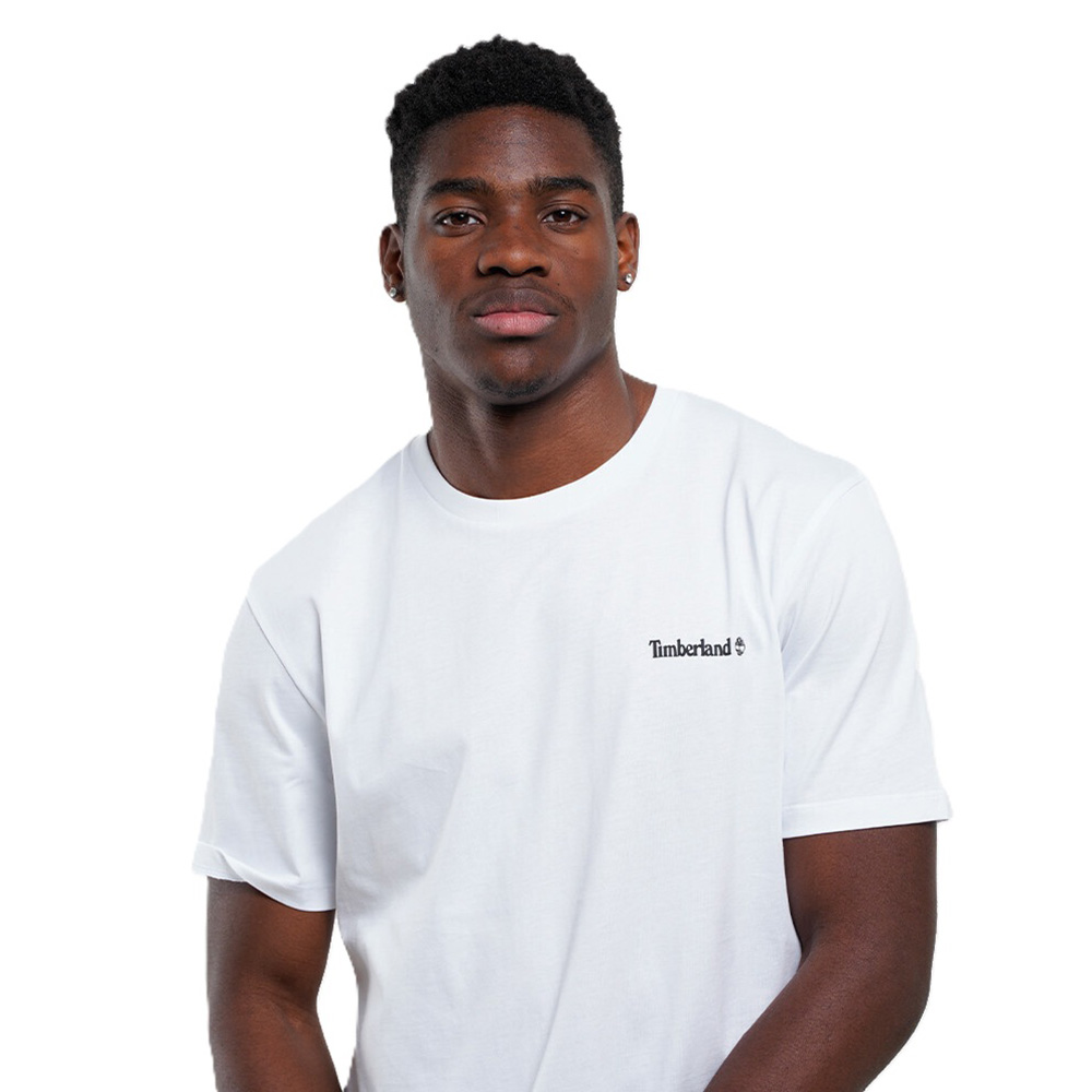 TIMBERLAND Small Linear Logo Print Tee TB0A5QQT 3